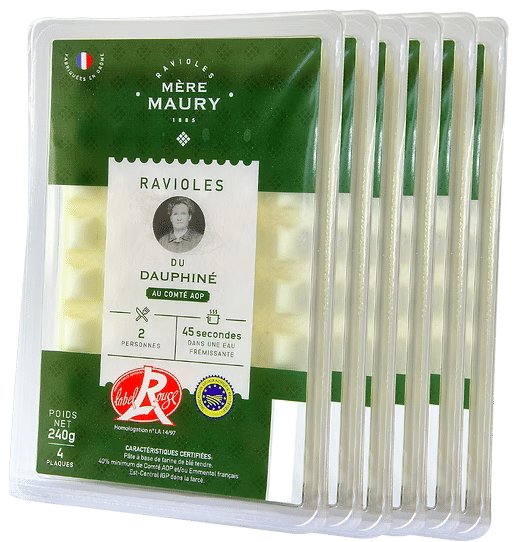 ravioles dauphine label rouge lot de 6